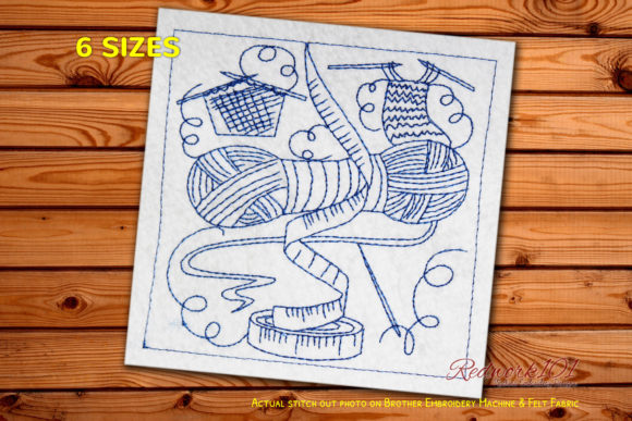 A Cozy Review of Sewing & Knitting Materials Redwork