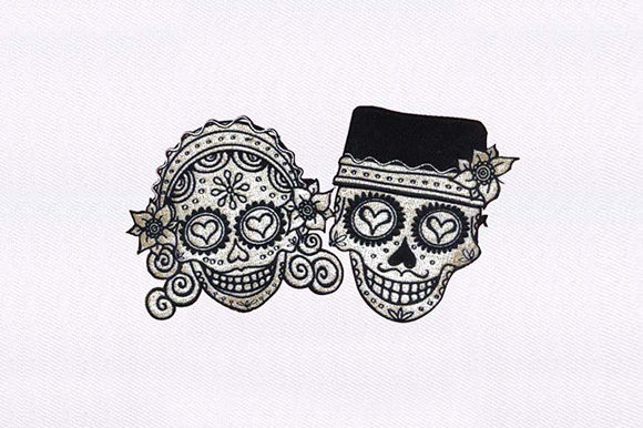 A Designer's Practical Review of Skull Bride Groom Embroidery