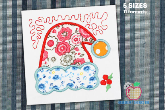 A Designer's Real-World Review of the Santa Hat Applique Design