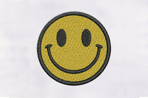 A Designer's Review of the Face Emoji Embroidery Design