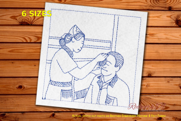 A Designer's Review of the Nurse Health Checkup Embroidery Design