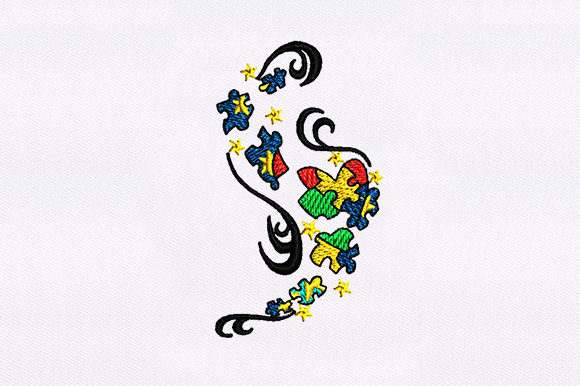 A Gentle and Meaningful Embroidery Design for Awareness and Connection