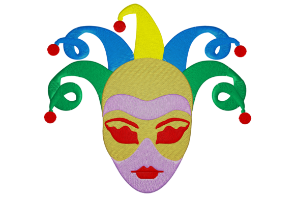 A Professional’s Review: Carnival Face Embroidery Design