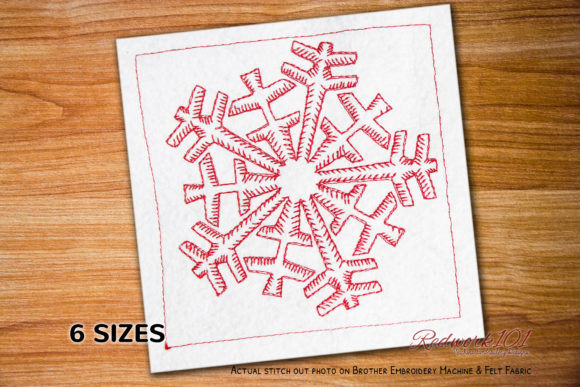 A Snowflake Design for Heartfelt Handmade Gifts