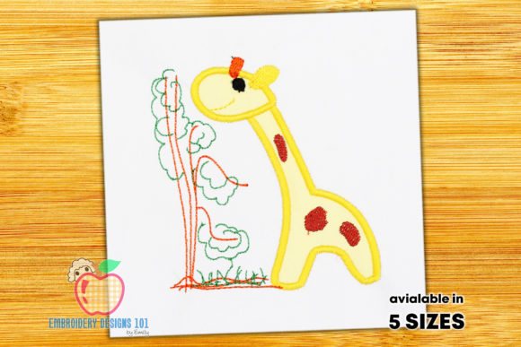 Baby Giraffe Applique: A Seasonal Design Review