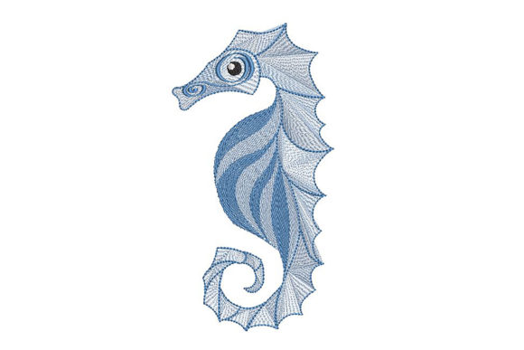 Delicate Sea Horse: A Seasonal Embroidery Review