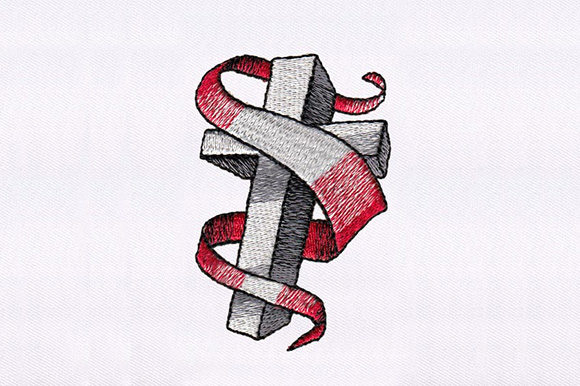 Ribbon Swirling Cross Design: A Designer's Real-World Review