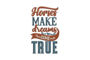 Seasonal Embroidery Review: Horses Make Dreams Come True