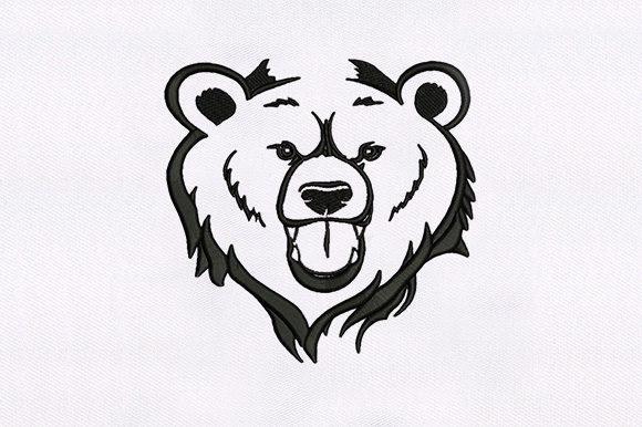 The Bear Face Embroidery Design: A Boutique Sweatshirt Review