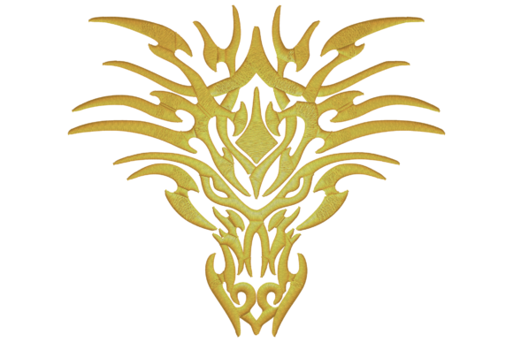 The Face of Dragon Design for Branded Merchandise